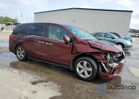 2018 Honda Odyssey Exl z USA, uszkodzony, nr VIN 5FNRL6H75JB097041